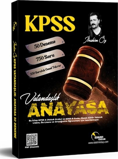 Doktrin Yayınları Kpss Vatandaşlık 50 Deneme Ve 350 Soruluk Genel Tekrar İbrahim Öz