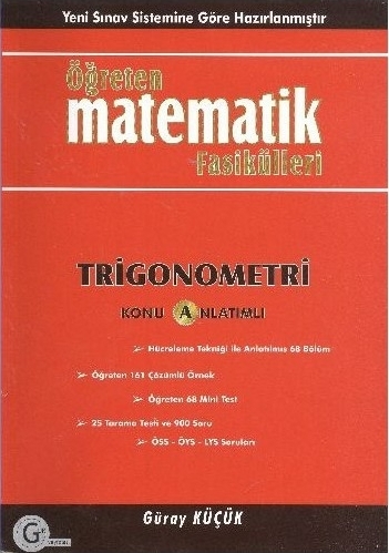 Gür Yayınları Öğreten Matematik Fasikülleri Trigonometri Konu Anlatımlı Gür