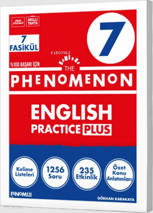 Kurmay Yayınları 7. Sınıf The Phenomenon English Practice Plus 7 Fasikül
