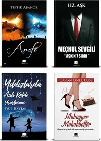 Kampanya Seti 4 (4 Kitap Takım) Teyfik Abanoz, Hz. Aşk, Eyüp Hayta, Canan Erol