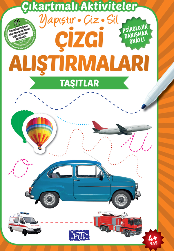 Taşıtlar - Çizgi Alıştırmaları Ülkü Unsu