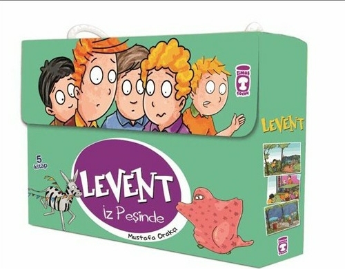 Levent İz Peşinde - 01 Set (5 Kitap Takım) Mustafa Orakçı