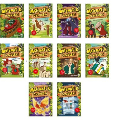 Şifreli Ormanda Matematik Öyküleri Seti - 10 Kitap Takım