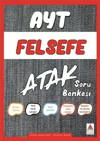 Delta AYT Felsefe Grubu Atak Soru Bankası(Yeni) Demet Karacabey Nurgül Pekşen