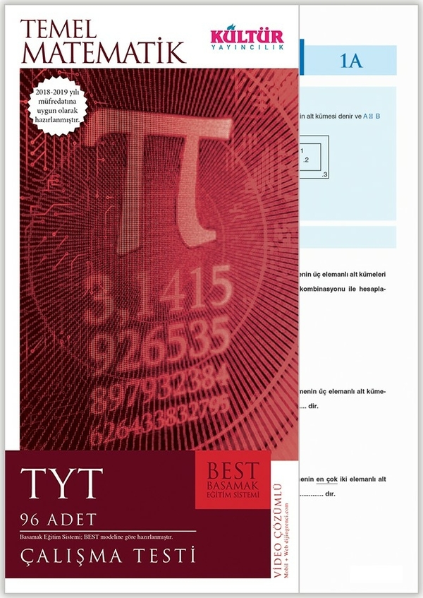 Kültür Yayıncılık TYT Best Temel Matematik Çalışma Testleri