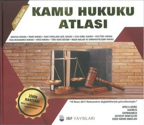 İBF Yayınları KPSS A Grubu Kamu Hukuku Atlası