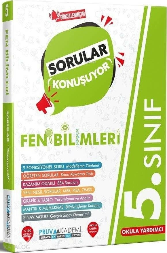 Pruva 5.Sınıf Fen Bilimleri Sorular Konuşuyor 2021