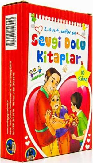 2. 3. ve 4. Sınıflar İçin Sevgi Dolu Kitaplar Hikaye Seti 10 Kitap