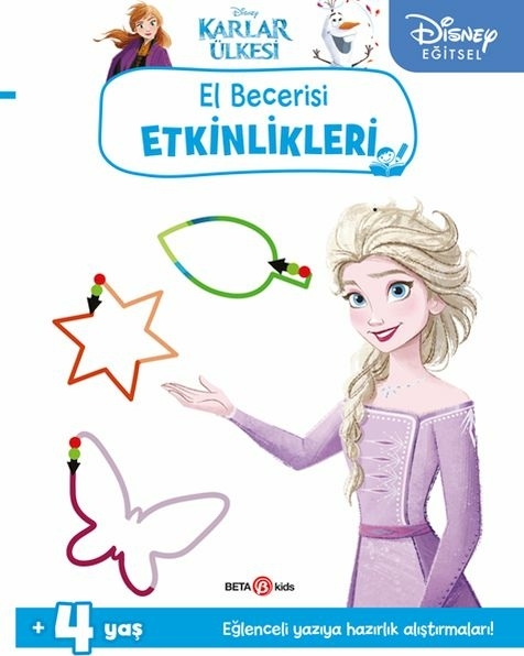 Disney Eğitsel Karlar Ülkesi El Becerisi Etkinlikleri Yazıya Hazırlık Gökçe Demir