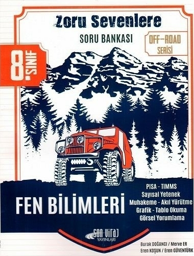 Son Viraj Yayınları 8. Sınıf LGS Fen Bilimleri Off Road Serisi Soru Bankası Son Viraj