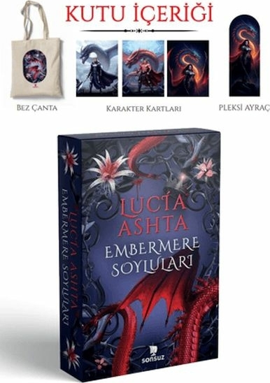 Peri Varisi (Yan Boyamalı Kutulu Set - Ciltli) Lucia Ashta