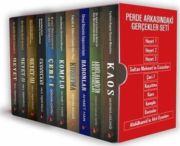 Perde Arkasındaki Gerçekler Seti (10 Kitap Takım) Kolektif