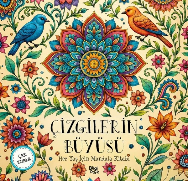 Çizgilerin Büyüsü – Her Yaş İçin Mandala - Çek Kopar Bilge Yorulmaz
