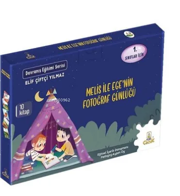 1. Sınıflar İçin Davranış Eğitimi Serisi Seti - 10 Kitap Takım Elif Çiftçi Yılmaz