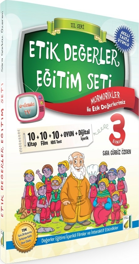 Damla 3. Sınıf Etik Değerler Eğitim Seti Sara Gürbüz Özeren