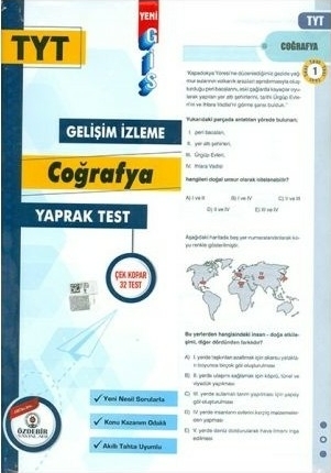 Özdebir TYT Coğrafya Gis Yaprak Test