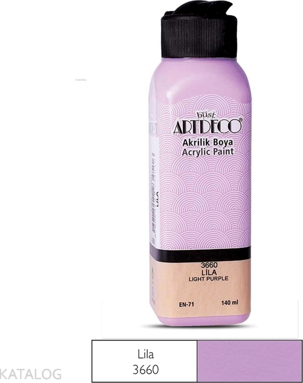 Artdeco Akrilik Boya 140 Ml Lila Y-070R-3660