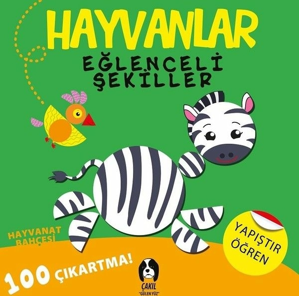 Hayvanlar Eğlenceli Şekiller - Hayvanat Bahçesi Kolektif
