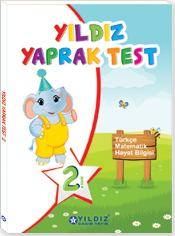 Yıldız 2. Sınıf Yaprak Test; Türkçe - Matematik - Hayat Bilgisi Kolektif