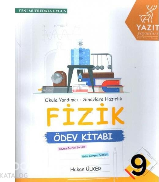 Yazıt Yayınları 9. Sınıf Fizik Ödev Kitabı Yazıt