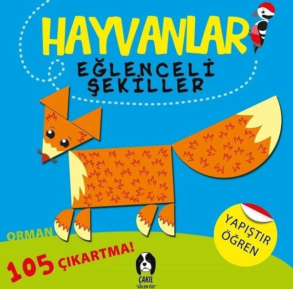 Hayvanlar Eğlenceli Şekiller - Orman Kolektif