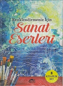 Renklendirmeniz İçin - Sanat Eserleri (8 Kitap) Kolektif