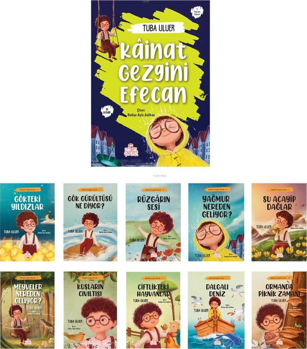 Kâinat Gezgini Efecan (10 Kitap) Tuba Uluer