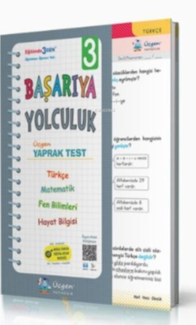 Üçgen Yayıncılık 3.Sınıf Başarıya Yolculuk - Yaprak Test