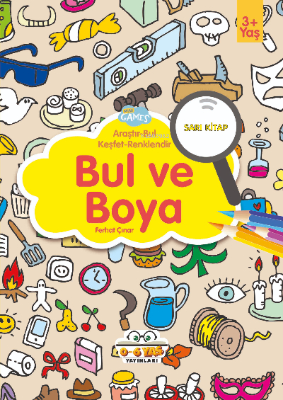 Bul ve Boya Sarı Kitap Ferhat Çınar