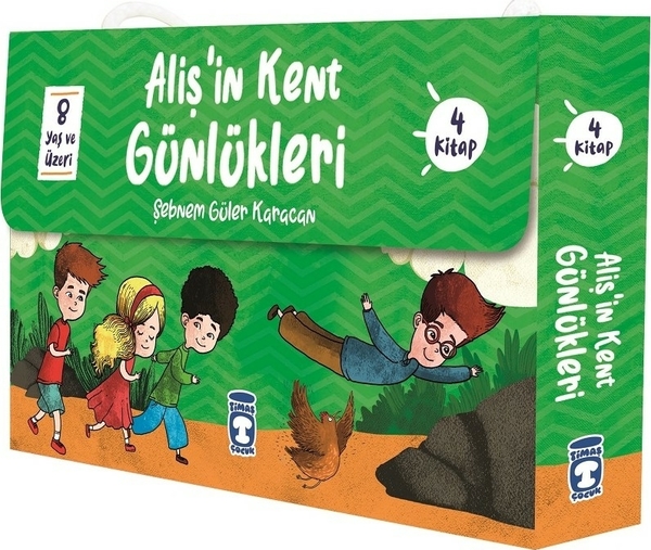 Alişin Kent Günlükleri - Set (4 Kitap) Şebnem Güler Karacan