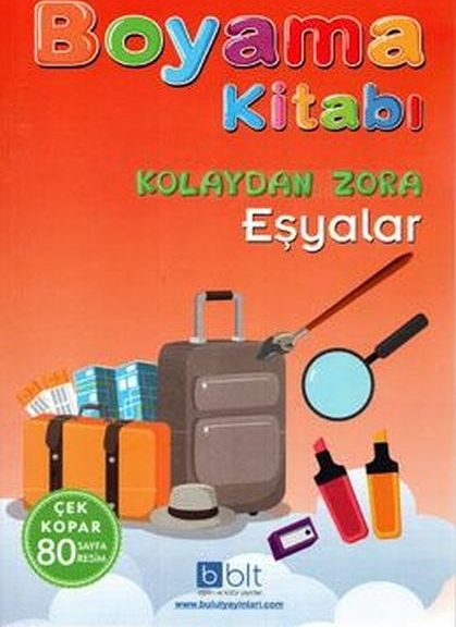 Kolaydan Zora Boyama Kitabı Eşyalar İsmail Bulut Gönülalan