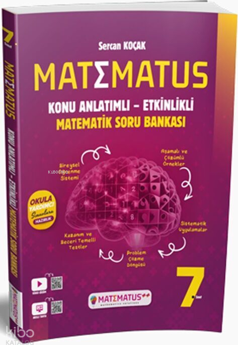 Matematus 7. Sınıf Matematik Konu Anlatımlı Etkinlikli Soru Bankası