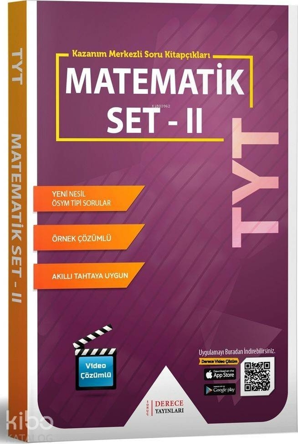 Sonuç Derece Yayınları TYT Matematik Modüler Set II Sonuç Derece Y