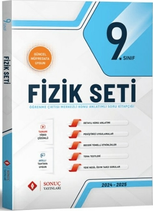 Sonuç Yayınları 9. Sınıf Fizik Modüller Set
