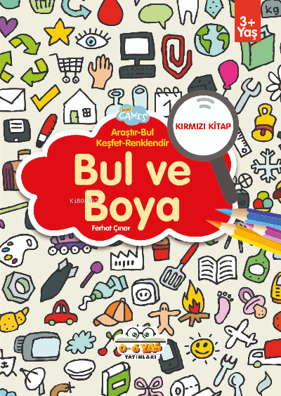Bul ve Boya Kırmızı Kitap Ferhat Çınar