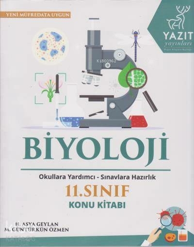 Yazıt Yayınları 11. Sınıf Biyoloji Konu Kitabı Yazıt