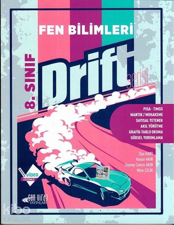 Son Viraj Yayınları 8. Sınıf LGS Fen Bilimleri Drift Soru Bankası Son Viraj