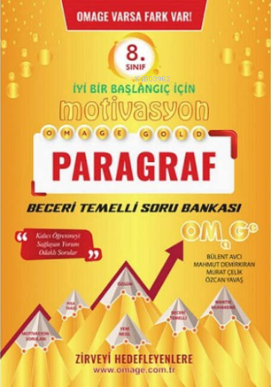 8. Sınıf Omage Motivasyon Paragraf Soru Bankası
