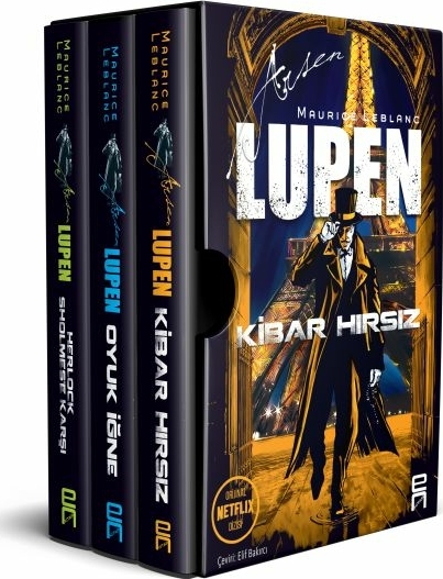 Arsen Lupen Seti - 3 Kitap Takım Maurice Leblanc