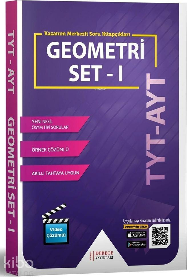 Sonuç Derece Yayınları TYT AYT Geometri Modüler Set I Sonuç Derece Y