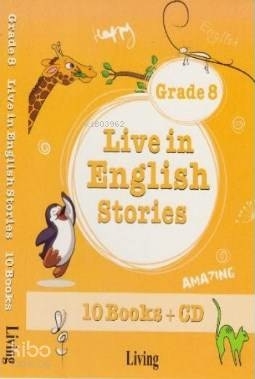 Grade 8 - Live in English Stories (10 Books CD) Seval Deniz