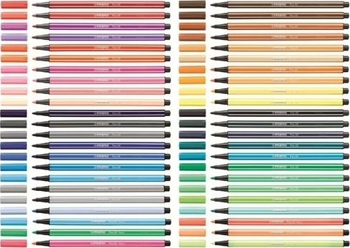 Stabilo Keçeli Kalem Pen 68 Mavi Siyah 68/98