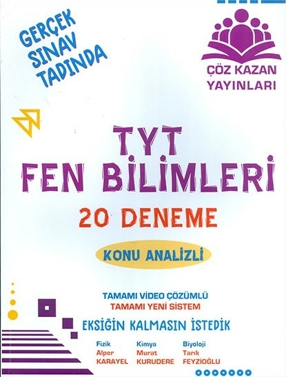 TYT Fen Bilimleri 20'li Deneme Sınavı-Konu Analizl