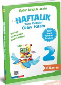 Salan 2. Sınıf Tüm Dersler Haftalık Sınav Ustası Ödev Kitabı Salan Yayınları