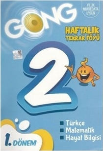 Gong 2. Sınıf 1. Dönem Haftalık Tekrar Föyü Kolektıf