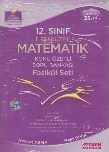 12. Sınıf İleri Düzey Matematik Konu Özetli Soru Bankası Fasikül Seti
