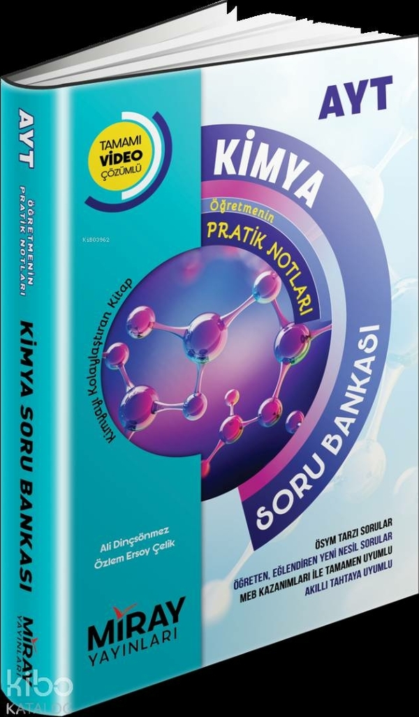 Miray Yayınları Ayt Kimya Soru Bankası Miray