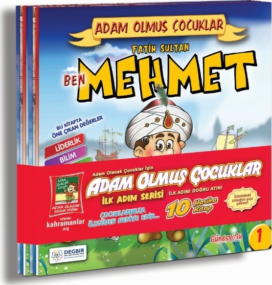 Adam Olmuş Çocuklar 1 10 İlkadım Serisi 10lu Takım Suat Turgut