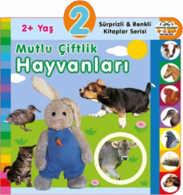 Yaş Mutlu Çiftlik Hayvanları (2+Yaş) Olala Books