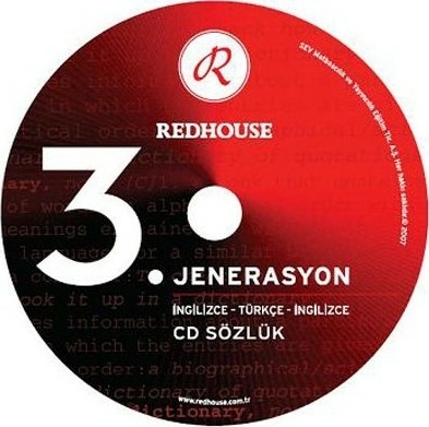 Redhouse 3. Jenerasyon; İngilizce -Türkçe -İngilizce Cd Sözlük Kolektif